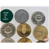 Image 2 : Tokens / Medallions (Variety) (21) : Alberta Golden Jubilee; Jasper; Confederation; Edmonton; Melfor