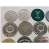 Image 6 : Tokens / Medallions (Variety) (21) : Alberta Golden Jubilee; Jasper; Confederation; Edmonton; Melfor