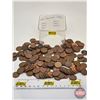 Image 1 : USA One Cent (180+ Coins) : 1940's; 1950's; 1960's; 1970's; 1980's; 2000's (SEE PICS!)  (Listing & D