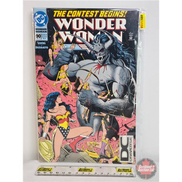 DC : The Contest Begins! Wonder Woman #90 - 1994 (SEE PICS!)  (Listing & Descriptions are a GUIDE ON