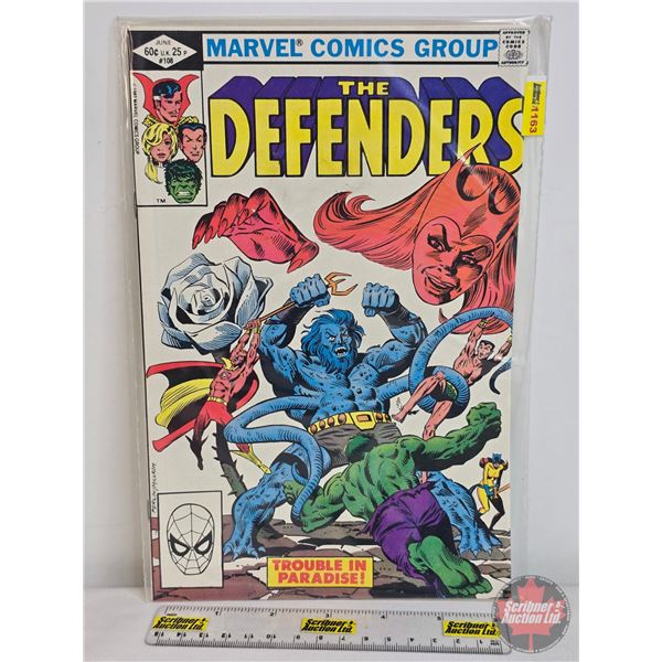 MARVEL COMICS GROUP : The Defenders - Trouble In Paradise! #108 - 1982 (SEE PICS!)  (Listing & Descr