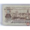 Image 5 : Canada $100 Bill 1975 : Lawson/Bouey #JD0786765 (See Pics for Varieties, Conditions, Serial Numbers,