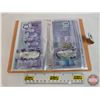 Image 4 : Canada Bills (8) + Bill Collector Portfolio Wallet : - 2013 $5 Bill : Lane/Macklem #INN4763702 - 201