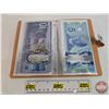 Image 9 : Canada Bills (8) + Bill Collector Portfolio Wallet : - 2013 $5 Bill : Lane/Macklem #INN4763702 - 201
