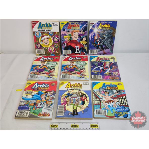 The Archie Digest Library Comics (9) : Archie & Friends Double Digest - 2000's (Variety) (SEE PICS!)
