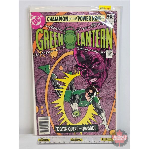 DC : Champion Of The Power Ring Green Lantern - Death Quest To Qward #125 - 1980 (SEE PICS!)  (Listi