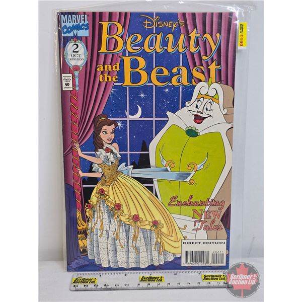 MARVEL COMICS : Disney's Beauty And The Beast - Enchanting New Tales #2 - 1994 (SEE PICS!)  (Listing