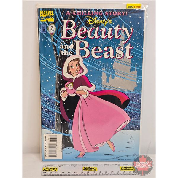 MARVEL COMICS : Disney's A Chilling Story! Beauty And The Beast #7 - 1995 (SEE PICS!)  (Listing & De