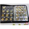 Image 3 : Canada Loonie Dollar Collection in JUNDUN Collector Zipper Portfolio (101 Coins) : Intermittent from