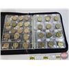 Image 4 : Canada Loonie Dollar Collection in JUNDUN Collector Zipper Portfolio (101 Coins) : Intermittent from