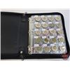 Image 2 : Canada Toonie Collection in JUNDUN Collector Zipper Portfolio (112 Coins) : Intermittent from 1996 -