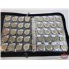 Image 3 : Canada Toonie Collection in JUNDUN Collector Zipper Portfolio (112 Coins) : Intermittent from 1996 -