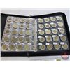 Image 6 : Canada Toonie Collection in JUNDUN Collector Zipper Portfolio (112 Coins) : Intermittent from 1996 -