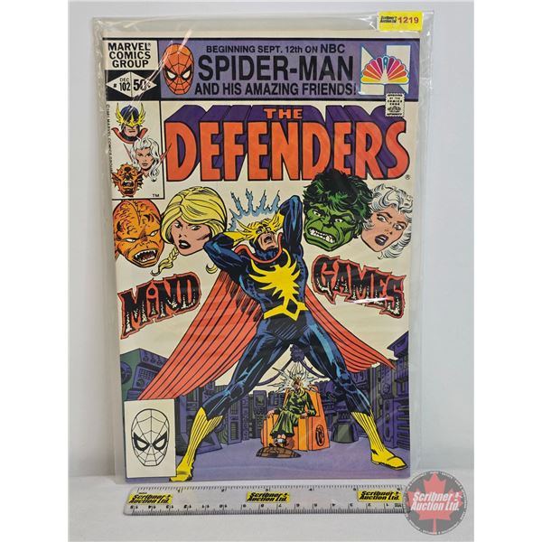 MARVEL COMICS GROUP : The Defenders - Mind Games #102 - 1981 (SEE PICS!)  (Listing & Descriptions ar