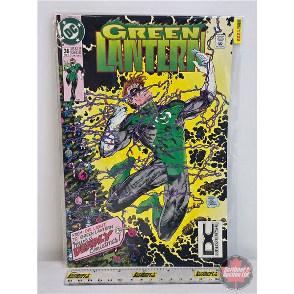 DC : Green Lantern - From Dr. Light To Green Lantern Have A Deadly Christmas! #36 - 1993 (SEE PICS!)