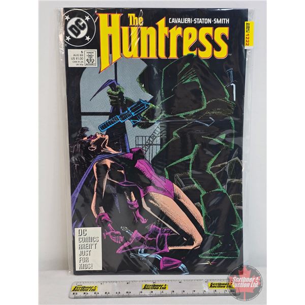 DC : The Huntress #5 - 1989 (SEE PICS!)  (Listing & Descriptions are a GUIDE ONLY and are subject to