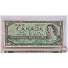 Image 2 : Canada Bills (2) : - 1954 $1 : Lawson/Bouey #CI4531977 - 1954 $2 : Lawson/Bouey #PG4474424 (See Pics