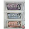 Image 3 : Canada Bills 1954 Series (7) : (Including $1 * Replacement) - $100 : Beattie/Rasminsky #BJ6704363 - 