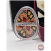 Image 3 : RCM 2017 $20 Fine Silver Coin : Traditional Pysanka (COA #3273) (99.99%) (SEE PICS!)  (Listing & Des