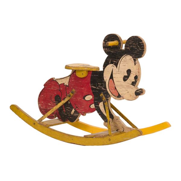 A Rare Early Mickey Mouse Rocking Horse.