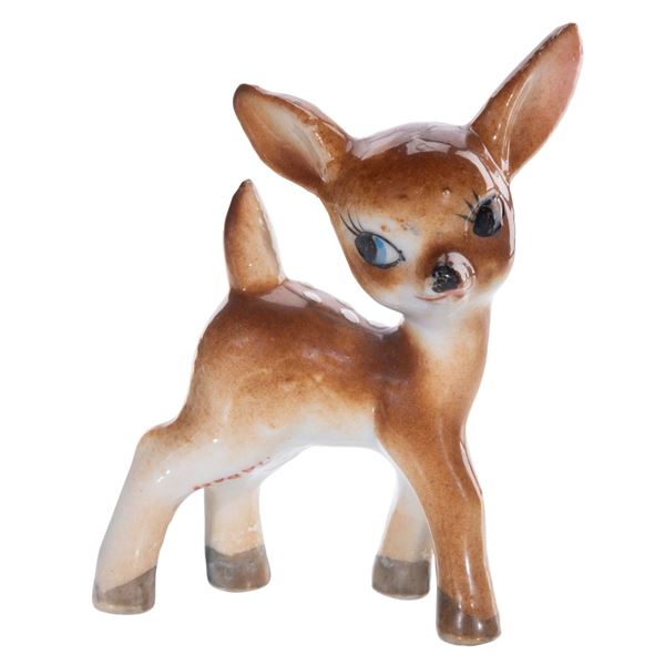 A Small "Bambi" Ceramic Figurine.