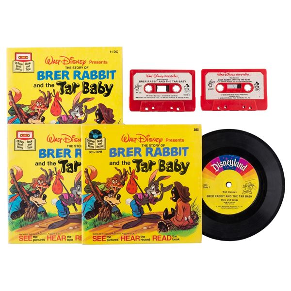 A Collection of "Song of the South" Books, Tapes, and Vinyl.