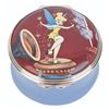 Image 1 : An Enamel Tinker Bell Trinket Box.