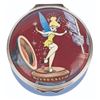 Image 3 : An Enamel Tinker Bell Trinket Box.