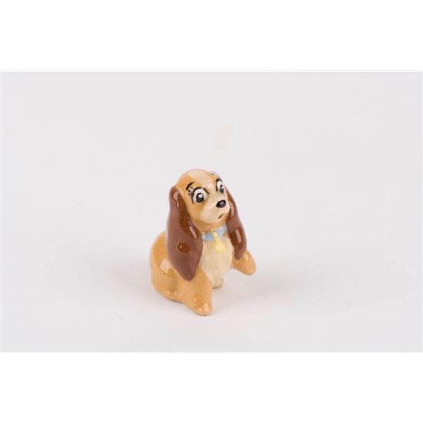 A "Lady and the Tramp" Figurine by Hagen Renaker.