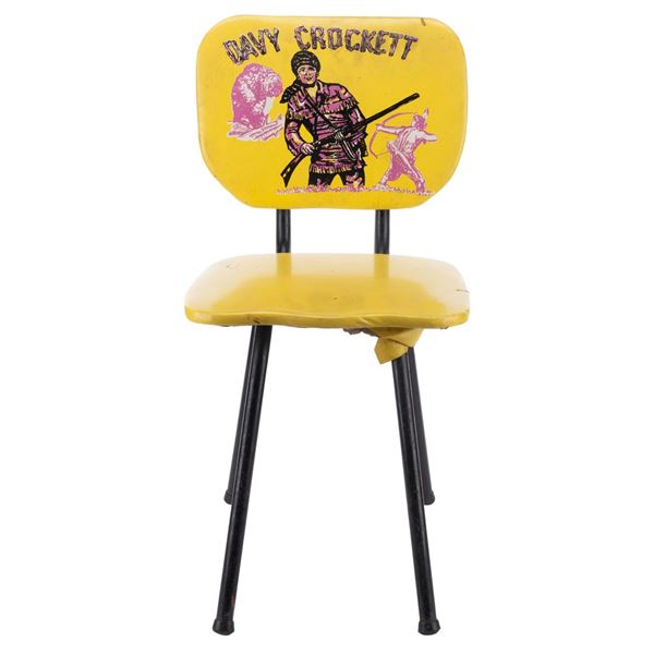 A Davy Crockett Child's Chair.