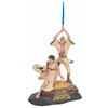 Image 2 : A "Star Wars" Luke and Leia CinemaCast Figurine.