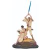 Image 4 : A "Star Wars" Luke and Leia CinemaCast Figurine.