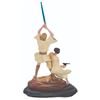 Image 7 : A "Star Wars" Luke and Leia CinemaCast Figurine.