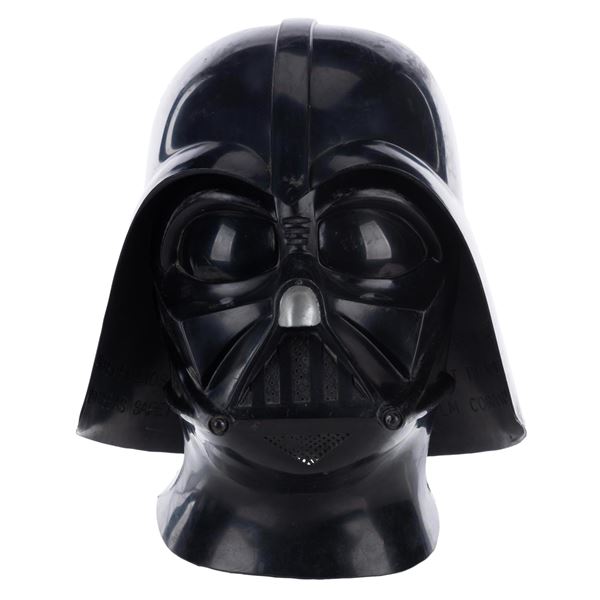 A Darth Vader Mask from Don Post Studios.