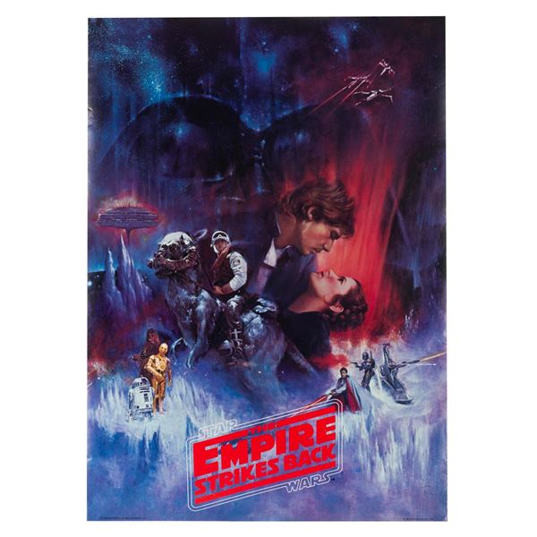 A "Star Wars: The Empire Strikes Back" Retail Poster.