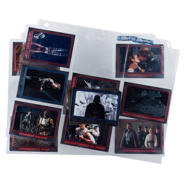 A Collection of "The Empire Strikes Back" Chrome Archives Trading Cards.