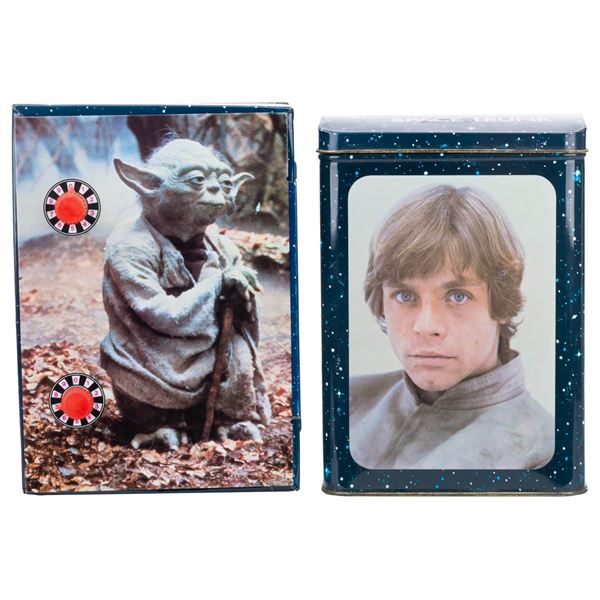An "Empire Strikes Back" Tin Bank & Box.