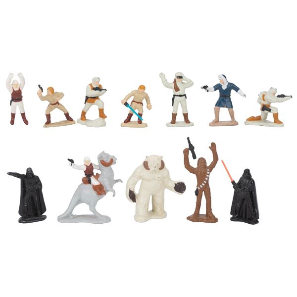 Kenner Micro Collection World of Hoth Metal Figures.