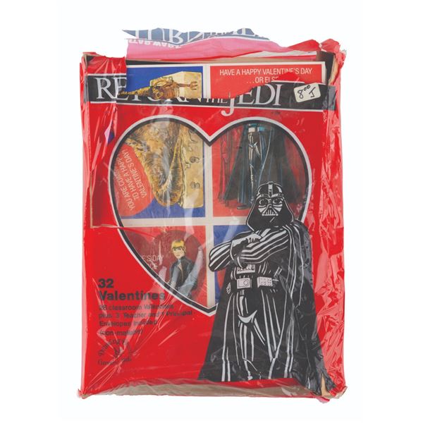 A Classroom "Return of the Jedi" Valentine Card Set.