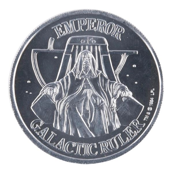 An Emperor Power of the Force Collector Coin.