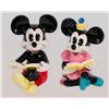 Image 1 : A Pair of Mickey and Minnie Mouse Ceramic Figurines.