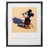 Image 1 : A Wayne Thiebaud The Art of Mickey Mouse Poster.