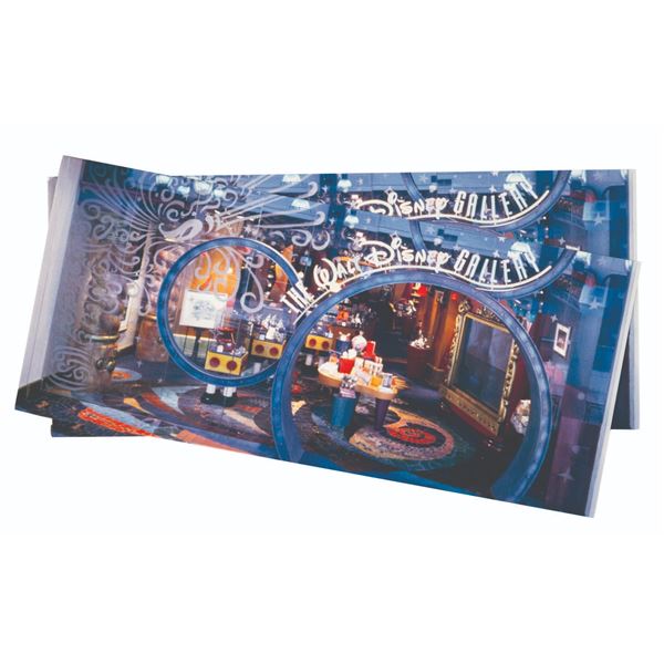 A Pair of The Walt Disney Gallery Store Postcards.