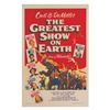 Image 1 : "The Greatest Show on Earth" One-Sheet Poster.