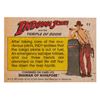 Image 8 : A Complete Set of Topps "Indiana Jones and the Temple of Doom" Cards.
