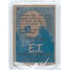 Image 8 : A Sealed Set of "E.T." Movie Photo Cards.
