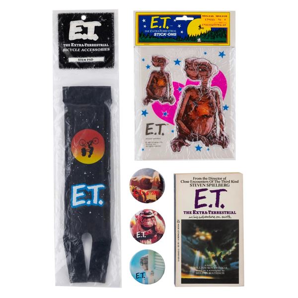 A Collection of "E.T." Souvenirs.