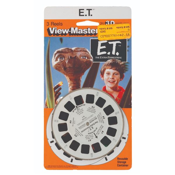 An  E.T.  View-Master Reels Set.