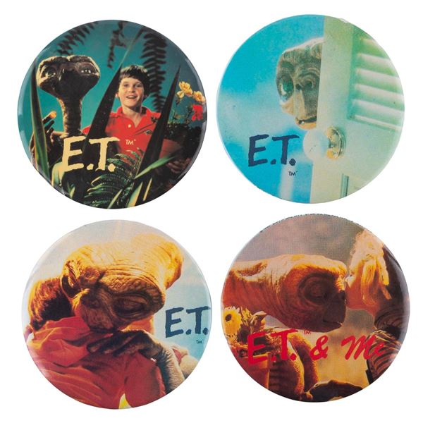 A Set of Oversized "E.T." Buttons.