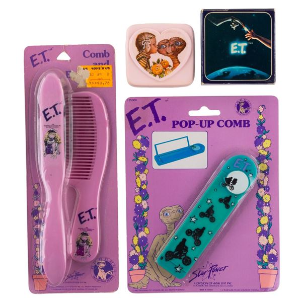 A Collection of "E.T." Beauty Supplies.